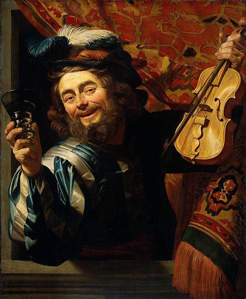 Gerrit van Honthorst Merry Fiddler